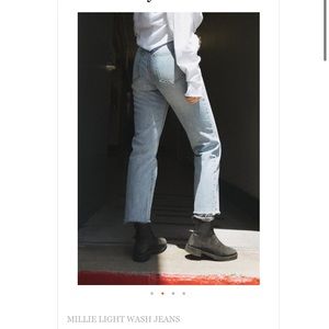 Brandy Melville High Rise Jeans